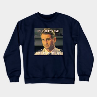 Slippery Road Crewneck Sweatshirt